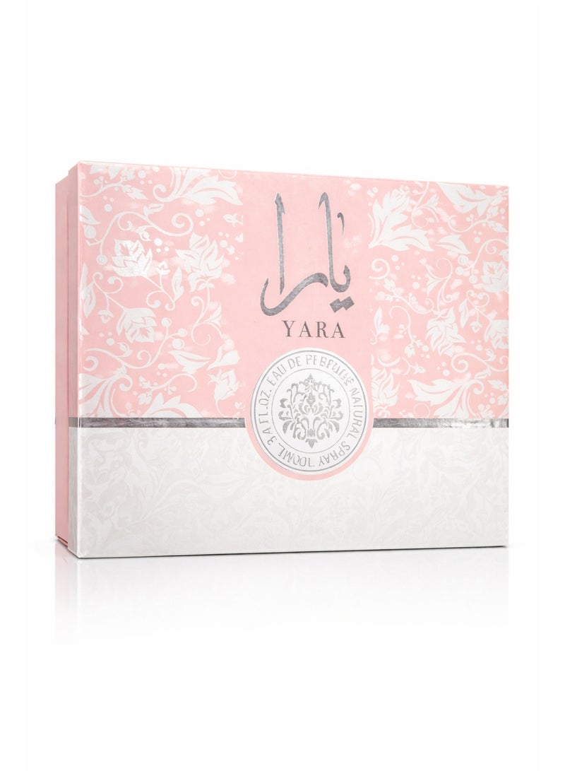 Lattafa Yara Gift Set for Women – Eau de Parfum 100ml with Body Care Collection 125ml - Image 2